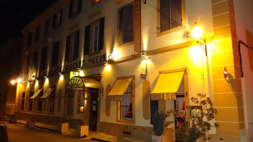 Hotel Moderne Et Pigeon Limoux Dış mekan fotoğraf